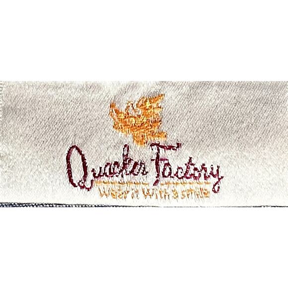 Quacker Factory Womens XL Denim Jacket Rhinestone Pearl Butterfly Embellished - Picture 7 of 16